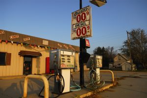 gas station