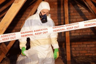 Asbestos cleanup