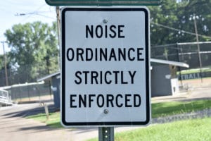 noise ordinance strictly enforced