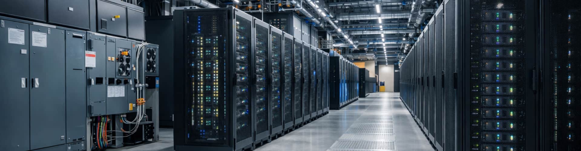 AI data center, representing Industrial AI Data Center Safety Health Evaluation Standards
